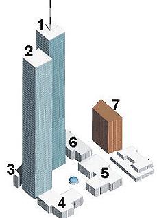 WTC-kompleksin rakennukset